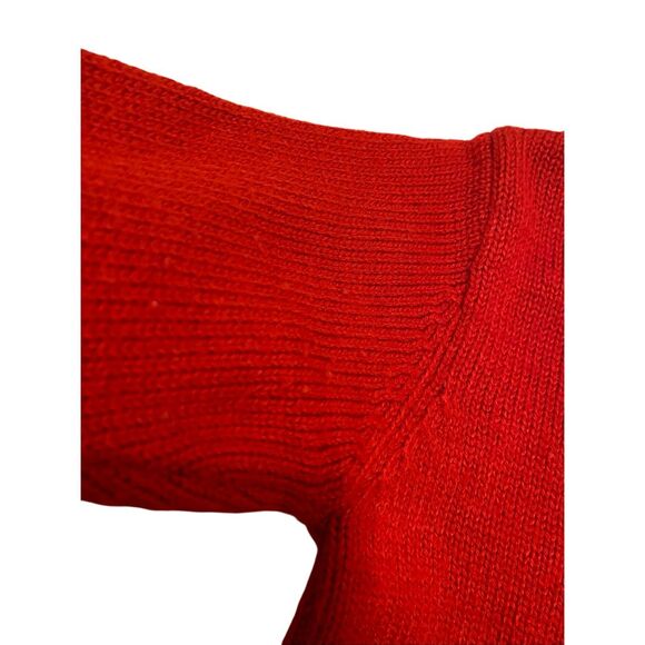 Baby Togs Reindeer Holiday Sweater Red Green Blue Knit Christmas Infant 6 9 Mo - Picture 4 of 10